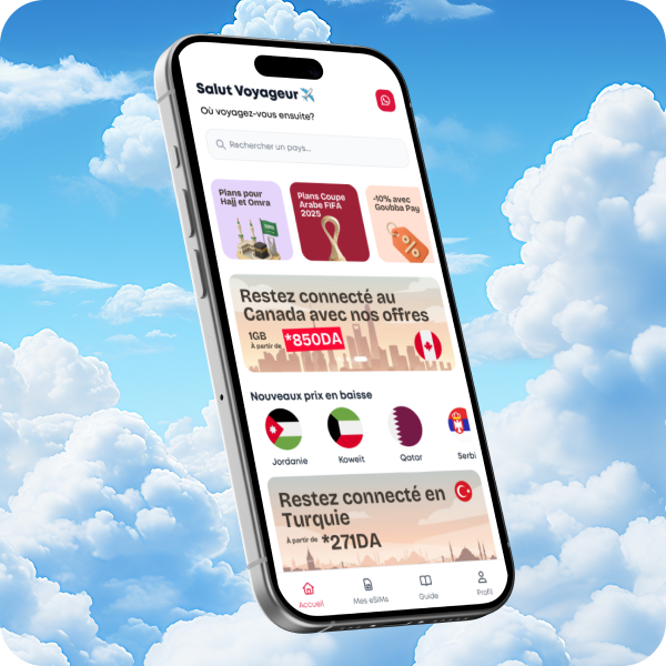 GoSIM Mobile App Mockup